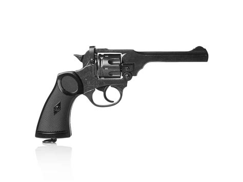 Webley mk3 revolver  Ward, On page 192 of Bruce & Reinhart's Webley Revolvers it is stated that the lowest observed MK III serial was number 101 while the highest observed number was 80012